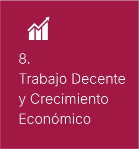 trabajo decente y crecimiento economico